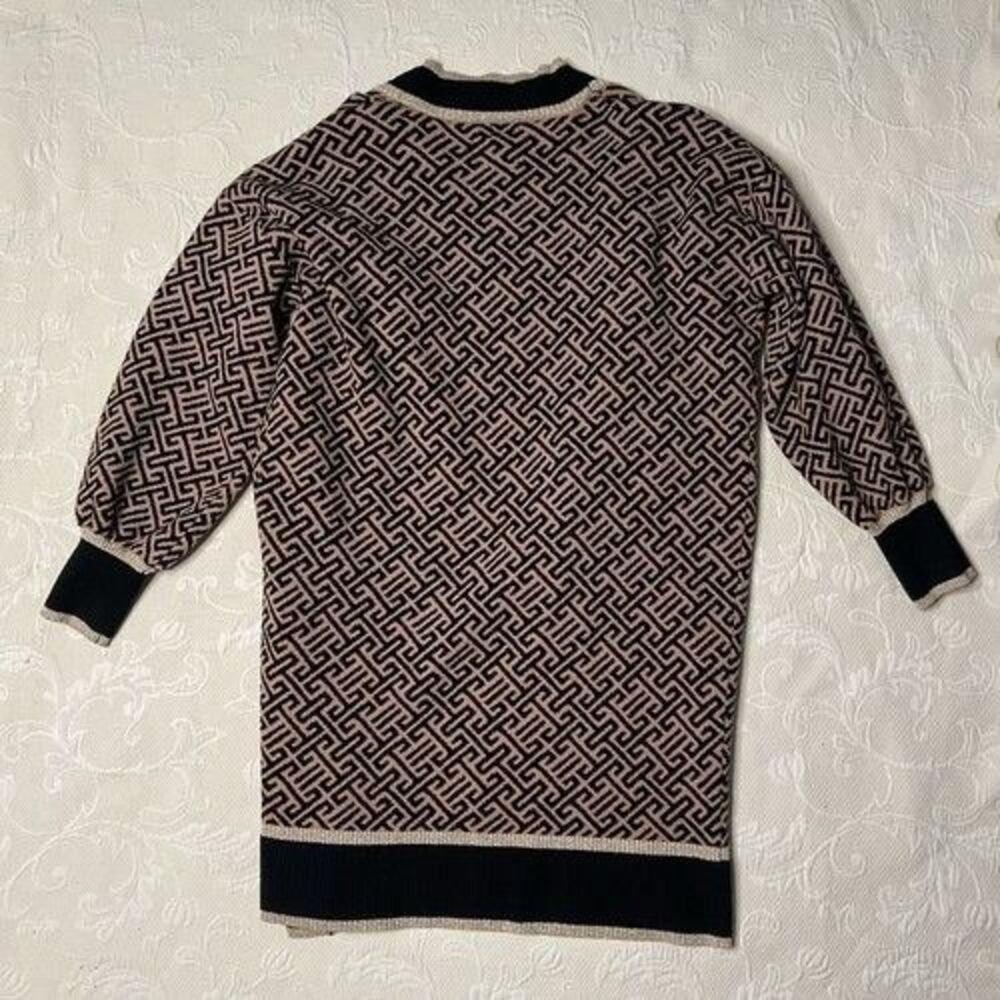 River Island Geo Pattern Open Front Cardigan Wome… - image 8